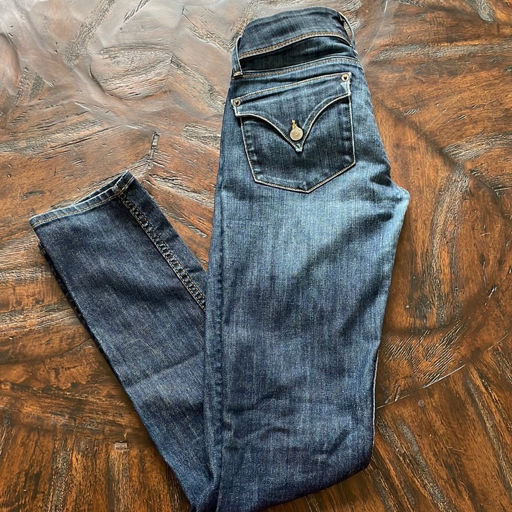 Hudson jeans button pocket